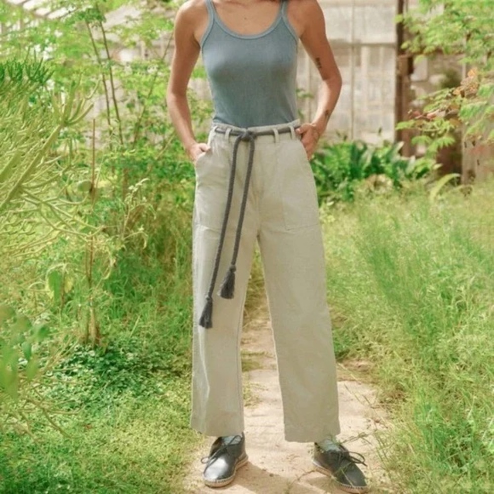 The Great. The Voyager Rope Belt Pant